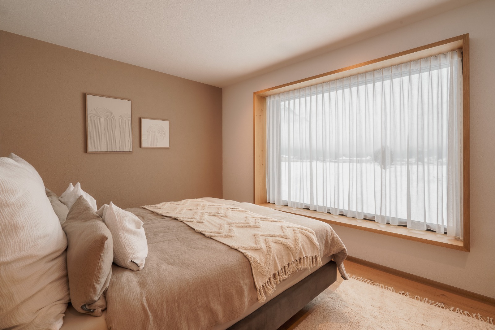 Schlafzimmer warm